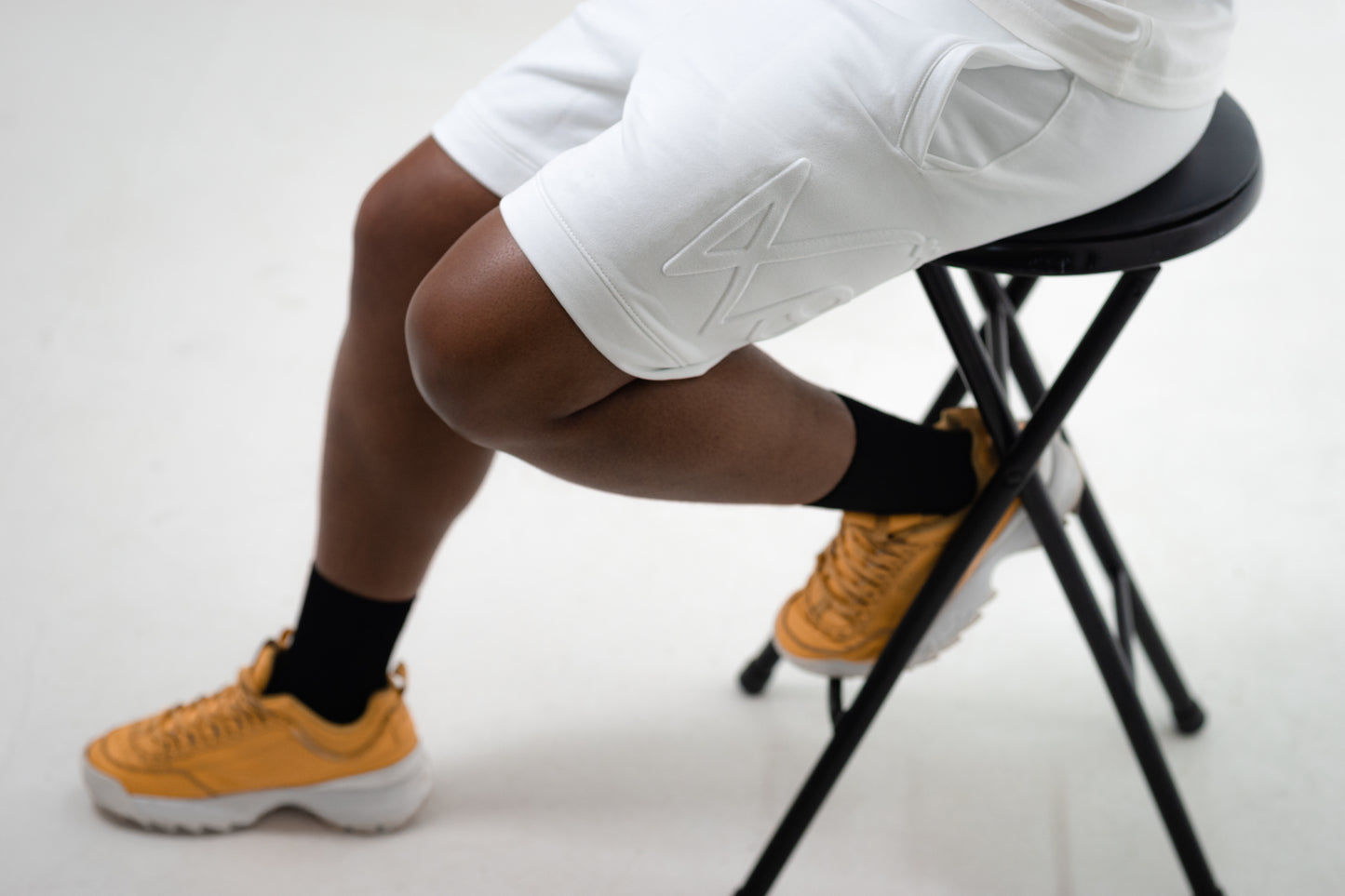 Embossed Logo Shorts