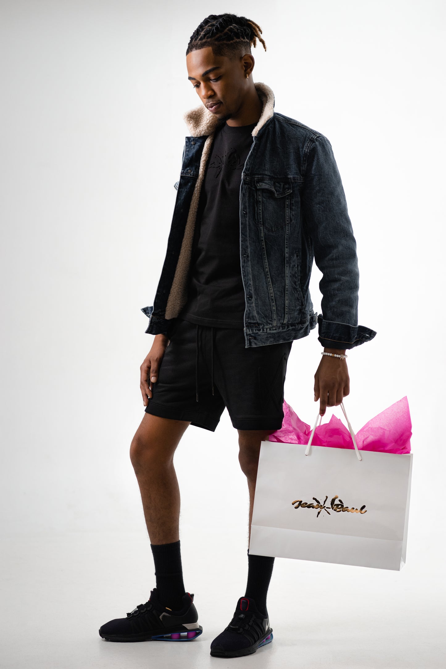 Embossed Logo Shorts