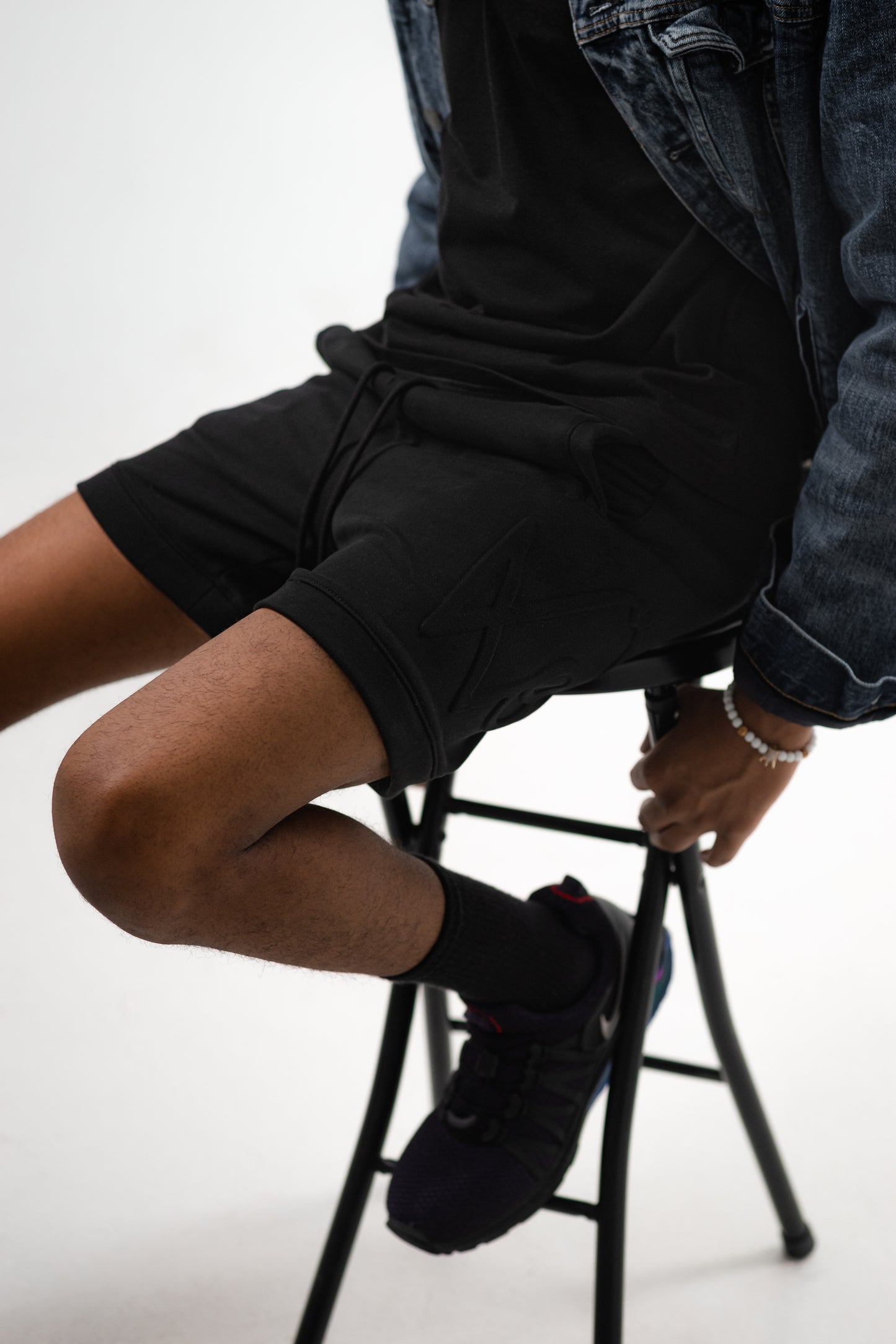 Embossed Logo Shorts