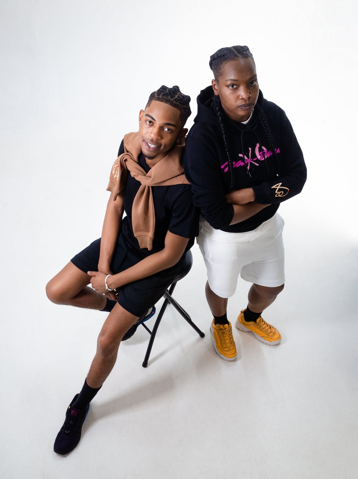 Embossed Logo Shorts