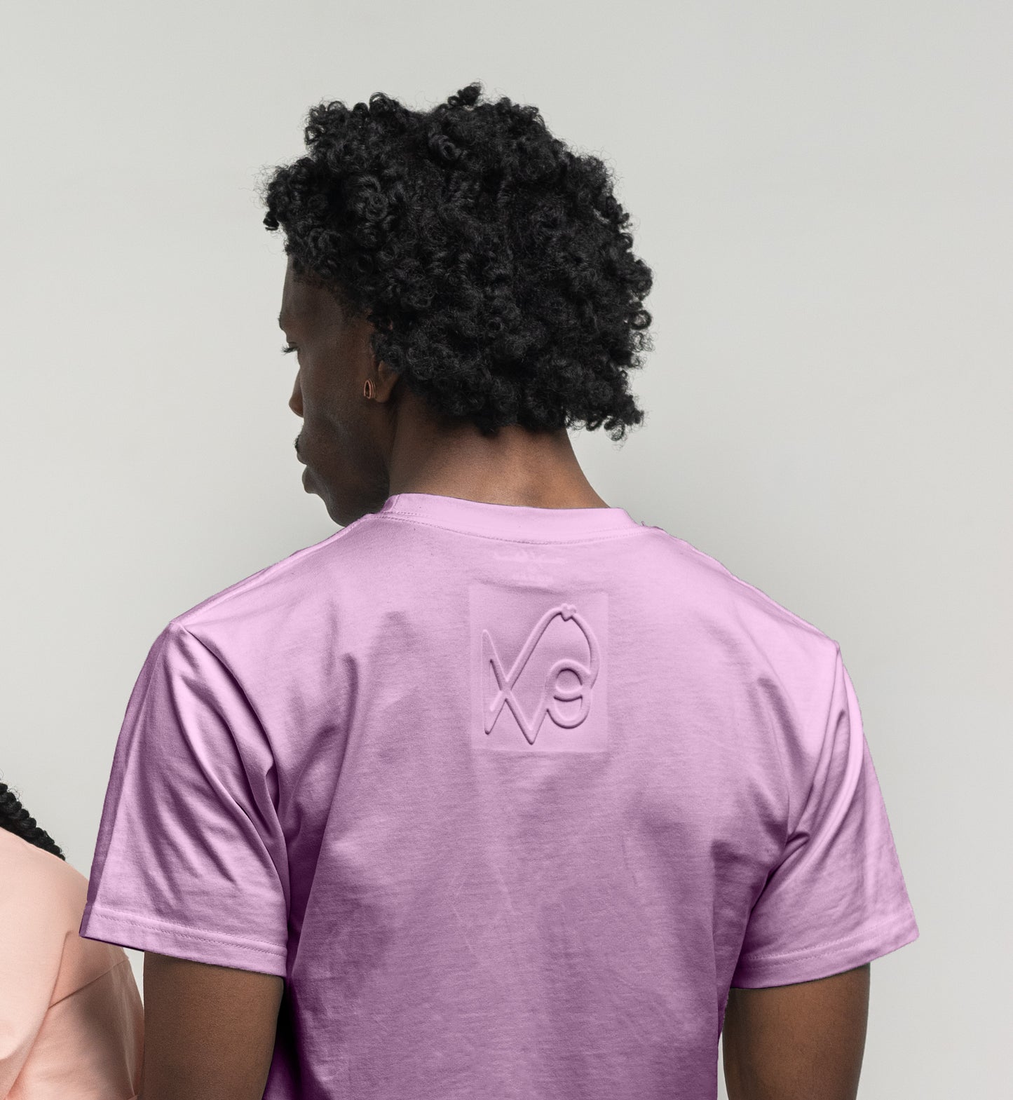 T-shirt à logo embossé